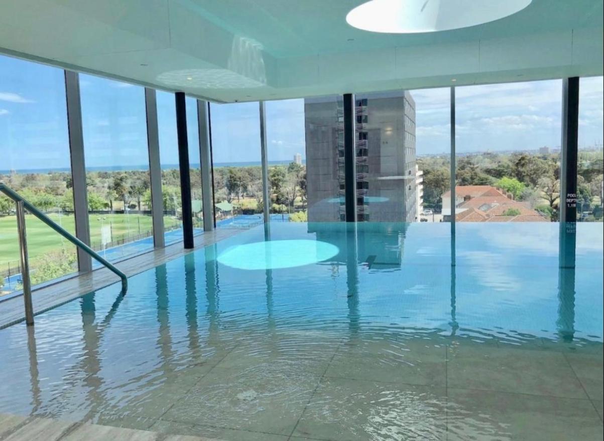 The Fawkner Apartment Bay-View Pool/Gym Free Parking 墨尔本 外观 照片