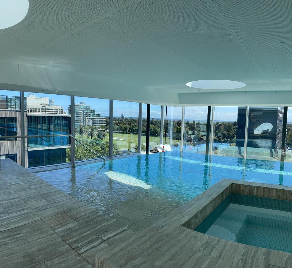 The Fawkner Apartment Bay-View Pool/Gym Free Parking 墨尔本 外观 照片